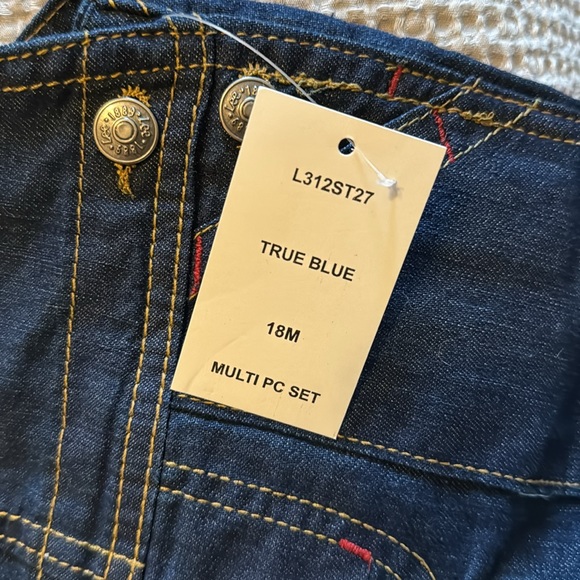 LEE Toddler 2 piece bib overall set. - Picture 4 of 4